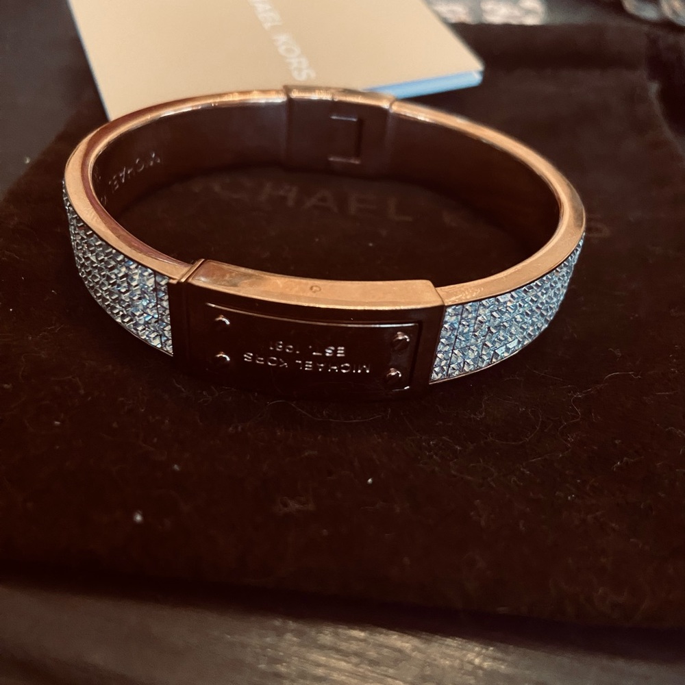 MICHAEL KORS bracelet EUC ROSE GOLD - Picture 3 of 5